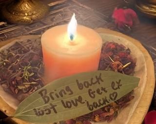 Sacred ritual setup for African love spells